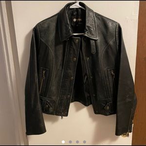 Vintage leather jacket